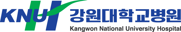 강원대학교병원 로고